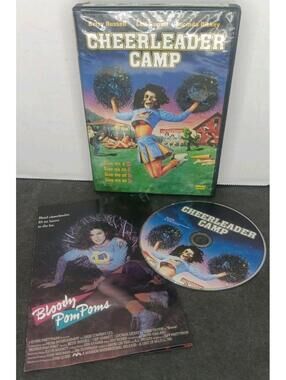 Cheerleader Camp DVD Anchor Bay Betsy Russell Leif Garrett Slasher W/insert RARE